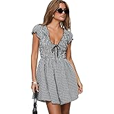 Princess Polly womens Wescott Gingham Playsuit Black/White