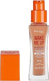 Rimmel London Wake Me Up Foundation SPF 20 400 Natural Beige 30ml Vitamin C view 2