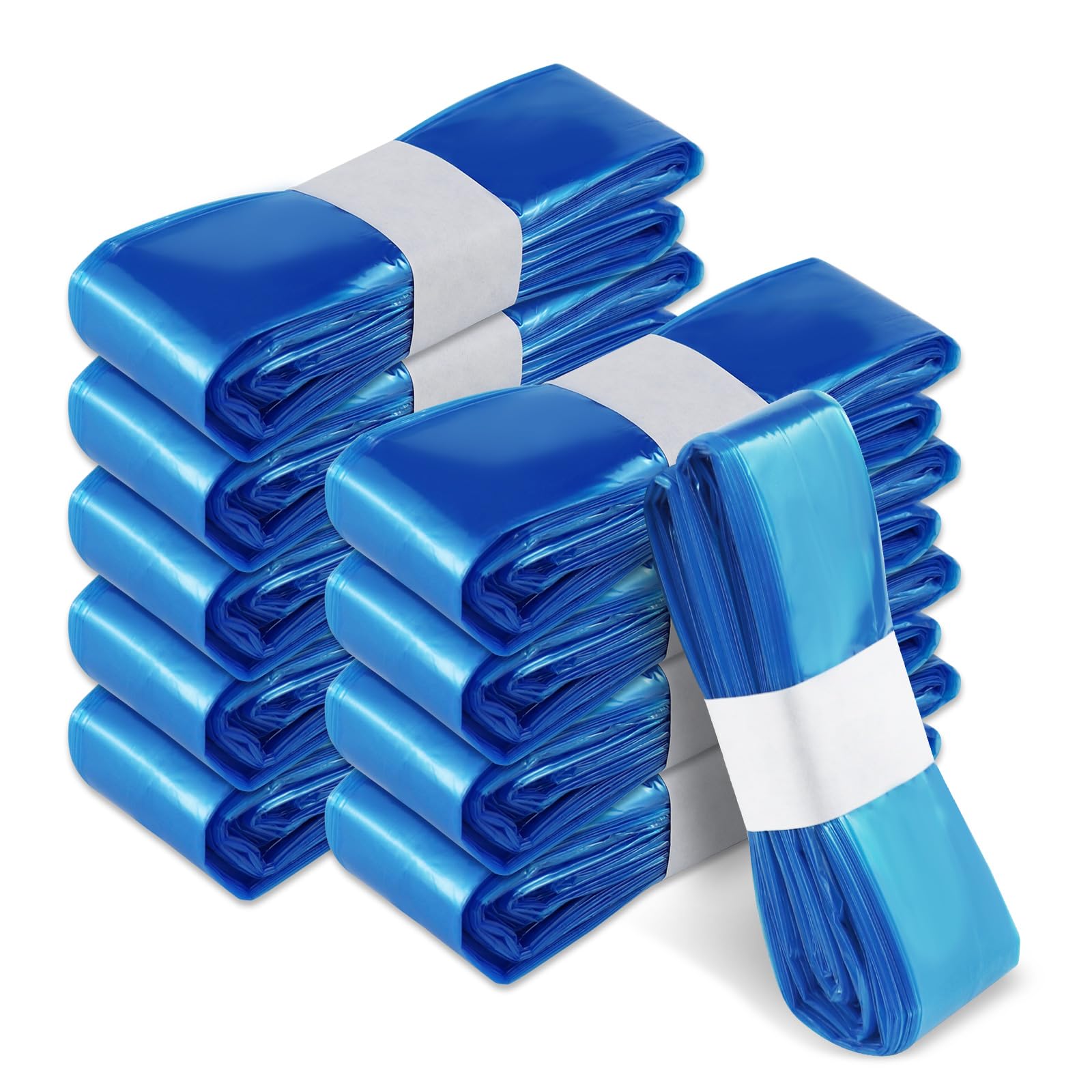 RHHGHY 10 Pack Diaper Pail Refill Liners, 10 x 4.5m, Compatible with Angelcare, Tommee Tippee, Genie, Munchkin, Max 320 Nappies Capacity, for Baby Diaper Pail, Prevents Leaks