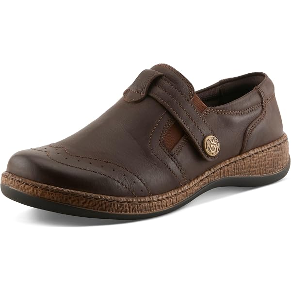 Amazon.com | Clarks 261743444040 Magnolia Zip Dark Brown Ladies