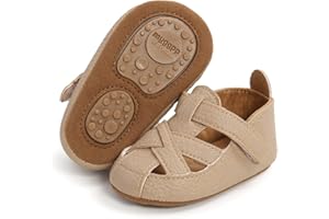GAISUM Baby Girls Boys Summer Sandals Unisex Infant Premium Soft Anti-Slip Rubber Sole Toddler Outdoor Beach Walking Shoes
