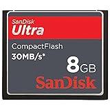 SanDisk 8GB/30MB Ultra CF Card