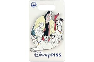 Disney Pin - Character Clusters - 101 Dalmatians - Cruella de Vil, Perdita, Pongo, Puppies
