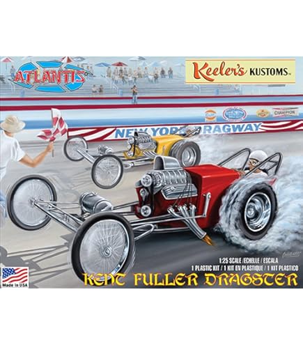 Amazon.com: Keelers Kustom's - Kent Fuller Dragster 1/25 Scale