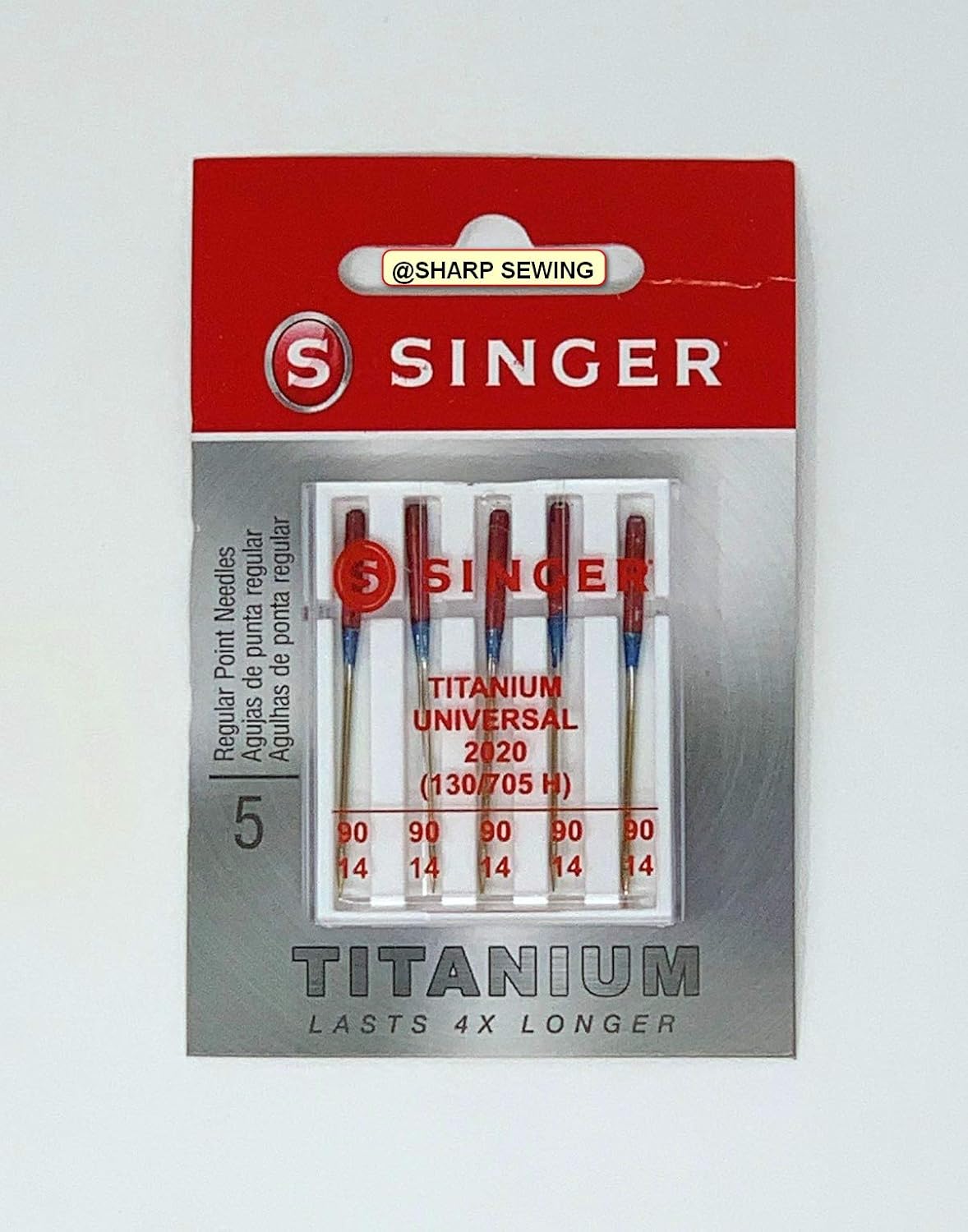 Singer 2020 (130/705H) Titanium Universal Regular Point