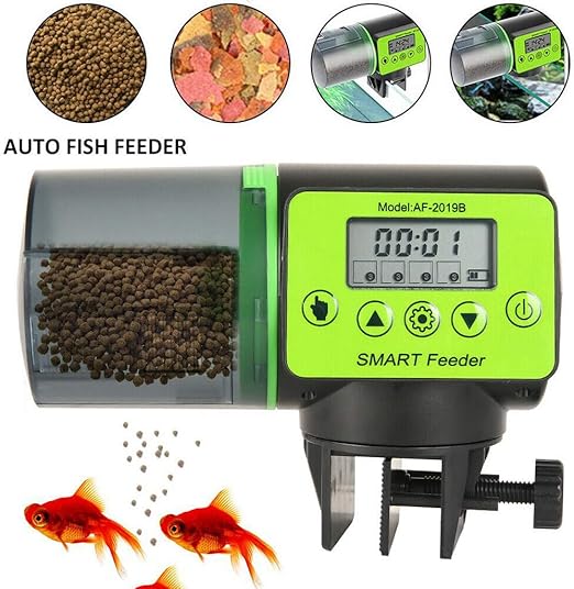Amazon Com Movemen Wall Sticker Automatic Fish Tank Feeder