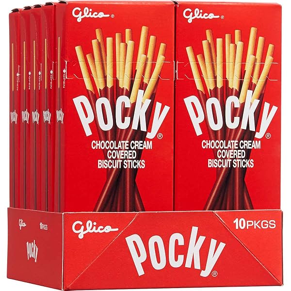 POCKY CHOCOLATE 10CT 1.41OZ(PACK OF 10)