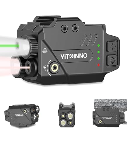Amazon.com: VITOINNO 500lm Pistol Light and Blue Green Beam Combo