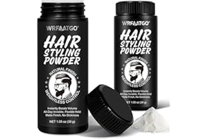 Texture Powder, Texture Powder for Men, Hair Styling Powders for All Hair Types, StylingPowders For Men, 24 Hour Hold, Natura