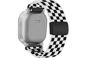 CHINBER Stretchy Bands for Gizmo Watch Band for Kids Compatible with Gizmo Watch 3 2 1/ Gabb Watch 3 2 1/ SyncUP/Cosmo JrTrack Watch, Soft Breathable Nylon Stretch Strap with Magnetic Clasp for Boys and Girls