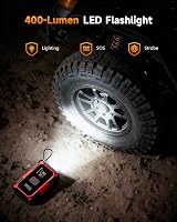 GOOLOO A5 Jump Starter with Air Compressor 4000A 160 PSI Tire Inflator view 7