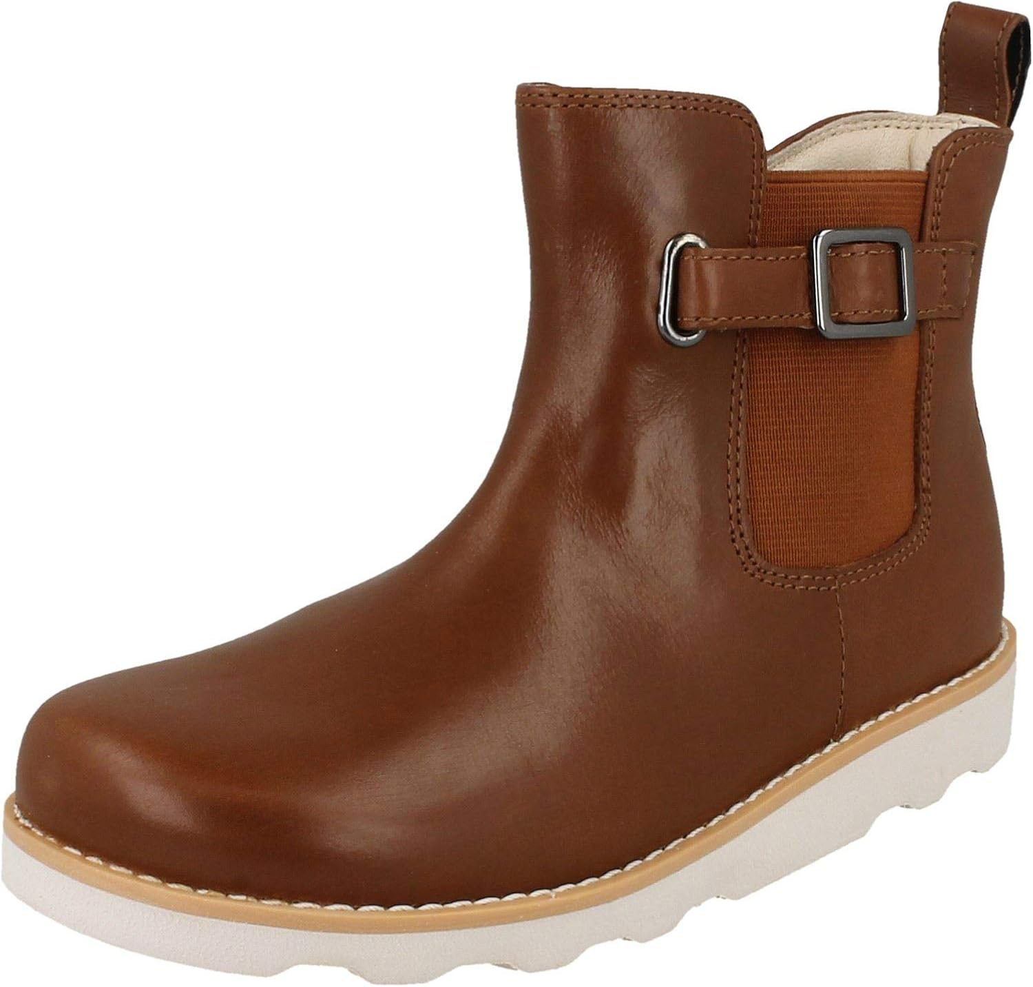 clarks girls chelsea boots