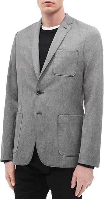 calvin klein royal blue blazer