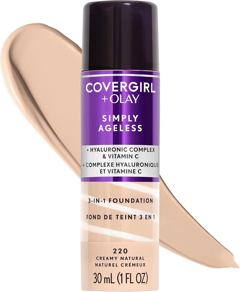 COVERGIRL Simply Ageless 3-in-1 Foundation - 220 Creamy Natural