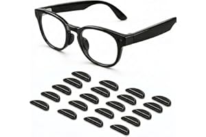 Ziabeb 10 Pairs Silicone Anti-Slip Nose Pads for Ray-Ban Meta/Wayfarer Glasses