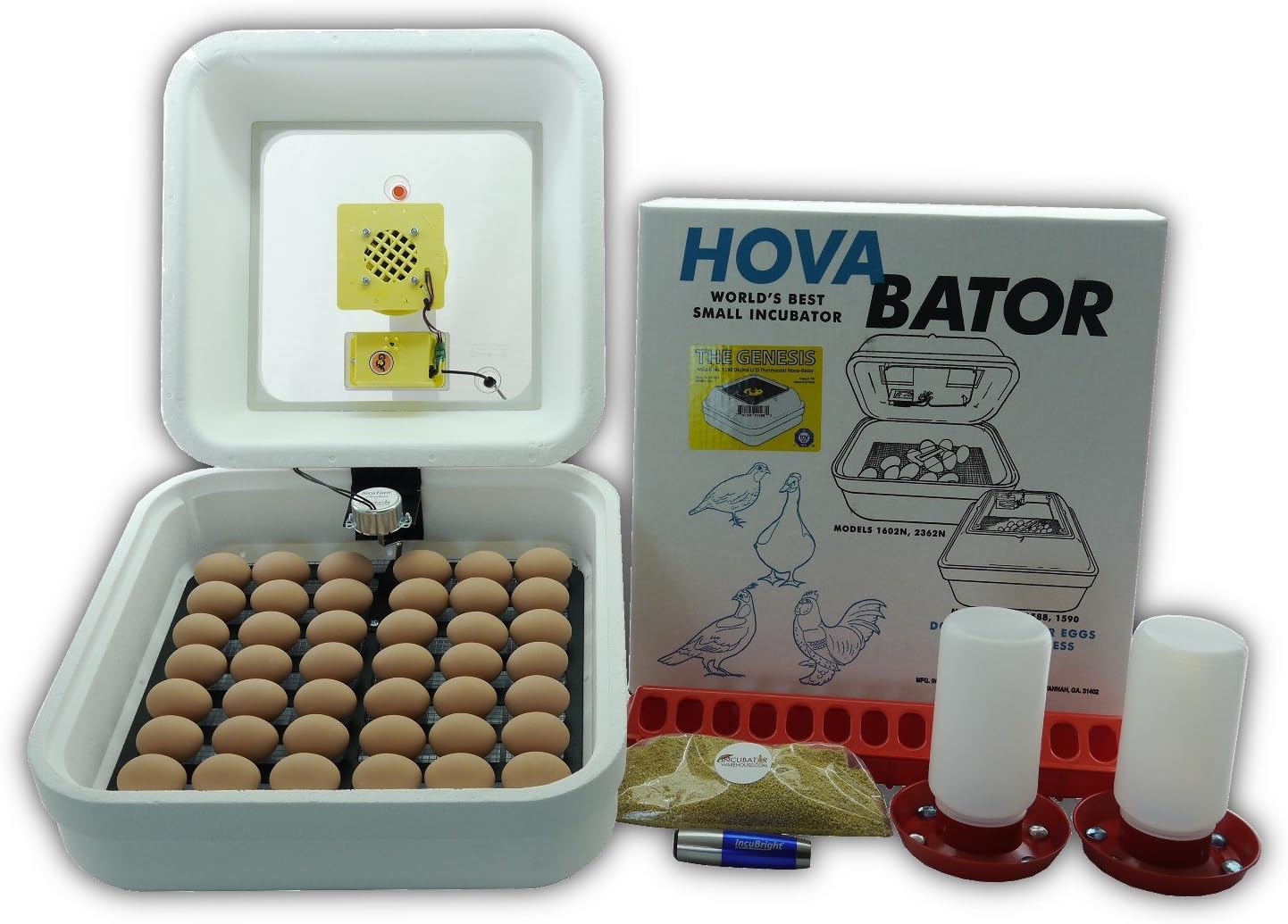 HovaBator Genesis 1588 Premier Egg Incubator Combo Kit