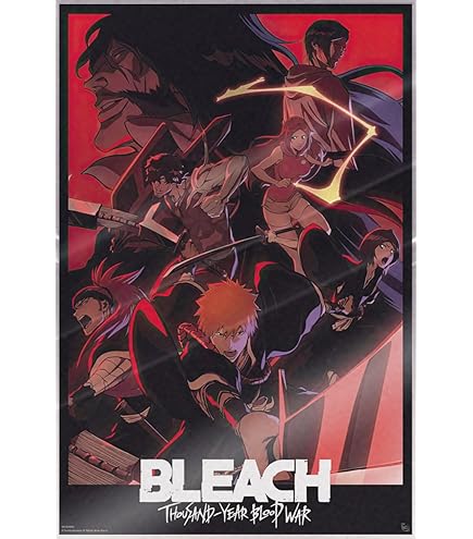 Amazon.com: Tina Art Bleach Anime Cool Large Framed Poster with