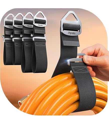 JUNXIAO-Heavy Duty Storage Straps 17-inch, 8 Pack Extension Cord Holder Storage Wrap Cable Organizer Hook Loop Cable Ties Hoses Wires Ropes Rv Camping JUNXIAO-Heavy Duty Storage Straps 17-inch, 8 Pack Extension Cord Holder Storage Wrap Cable Organizer Hook Loop Cable Ties Hoses Wires Ropes Rv Camping