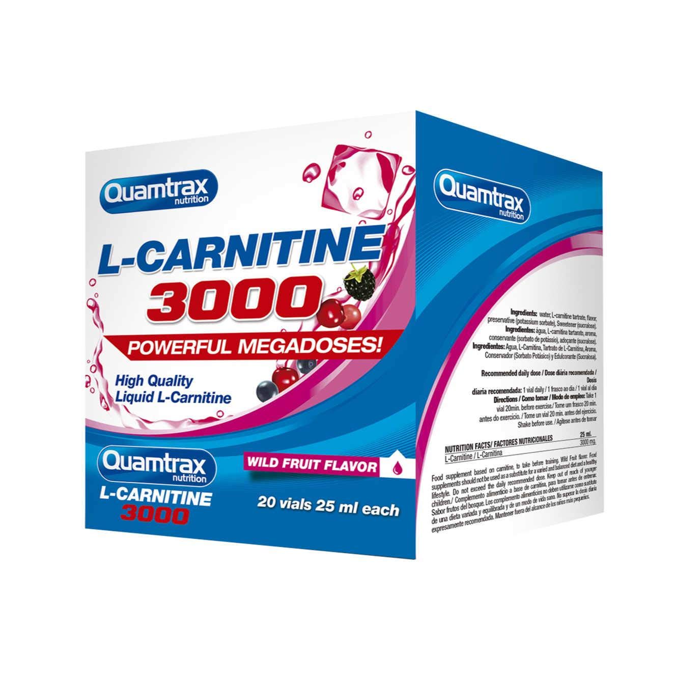 quamtrax l-carnitine 3000 Quamtrax Nutrition L Carnitine 3000