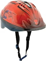 Hasbro Spiderman Safety Helmet Multi-coloured Adjustable 48cm-52cm Kids Bike view 3