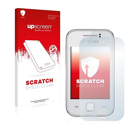 upscreen Scratch Shield Schutzfolie für Samsung GT-S5360 – Kristallklar, Kratzschutz, Anti-Fingerprint