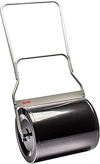 AL-KO Gartenwalze GW 50, 50 cm Arbeitsbreite, Gewicht mit Sandfüllung 120 kg oder mit Wasser 72 kg, stabile Ausführung in Stahlblech, inkl. Schmutzabstreifer