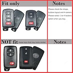 Silicone Remote Key Fob Cover Protector Compatible
