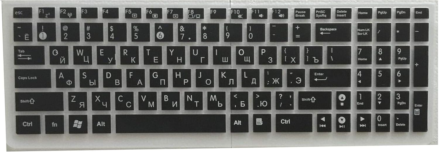 for Asus 15.6 17.3 inch Silicone Keyboard Cover Protector