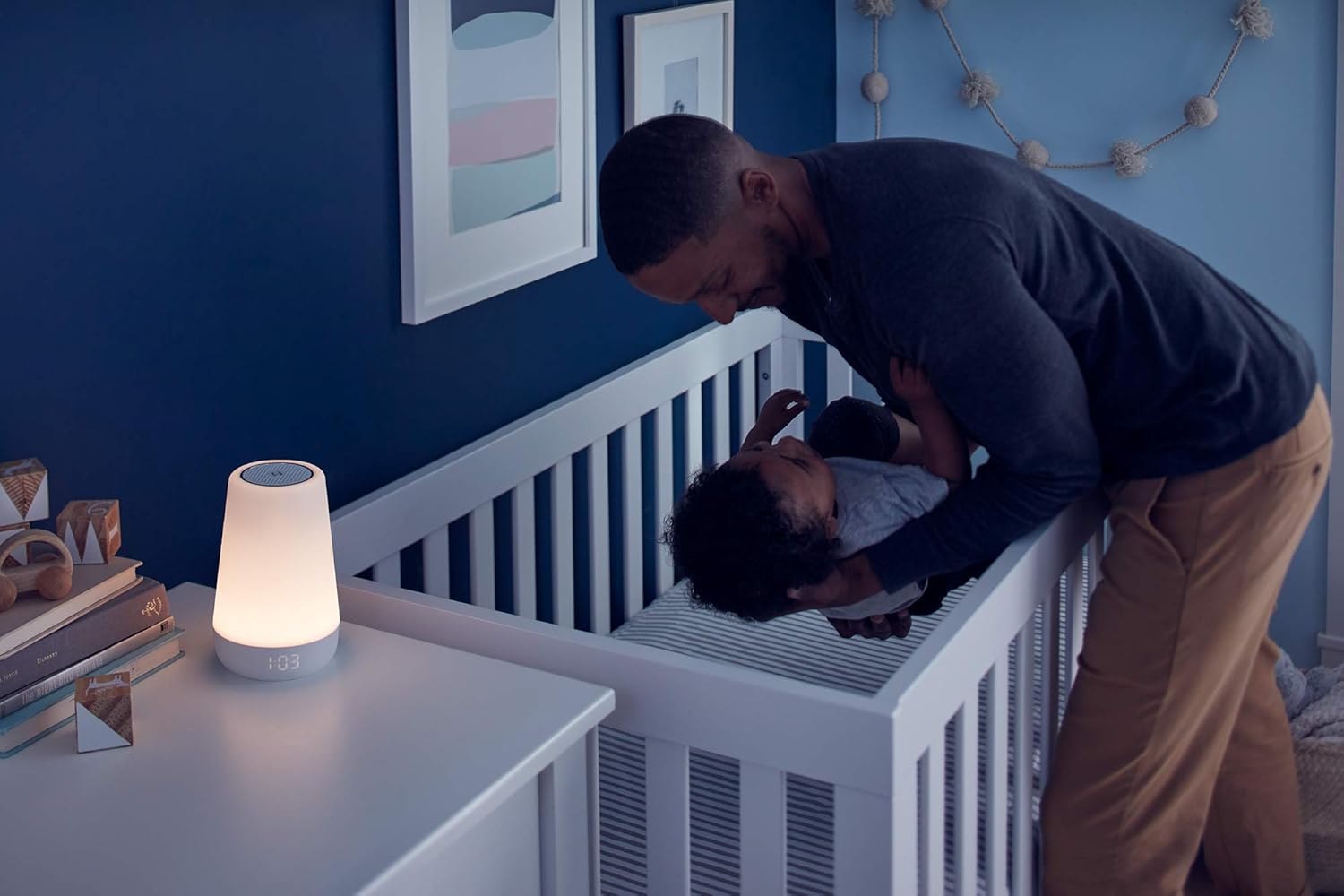 Hatch Rest+ Baby Sound Machine, Night Light, Time-to-Rise Plus Audio Monitor, White Noise Soother, Toddler Sleep Trainer, Kids Alarm Clock, Nightlight - - 