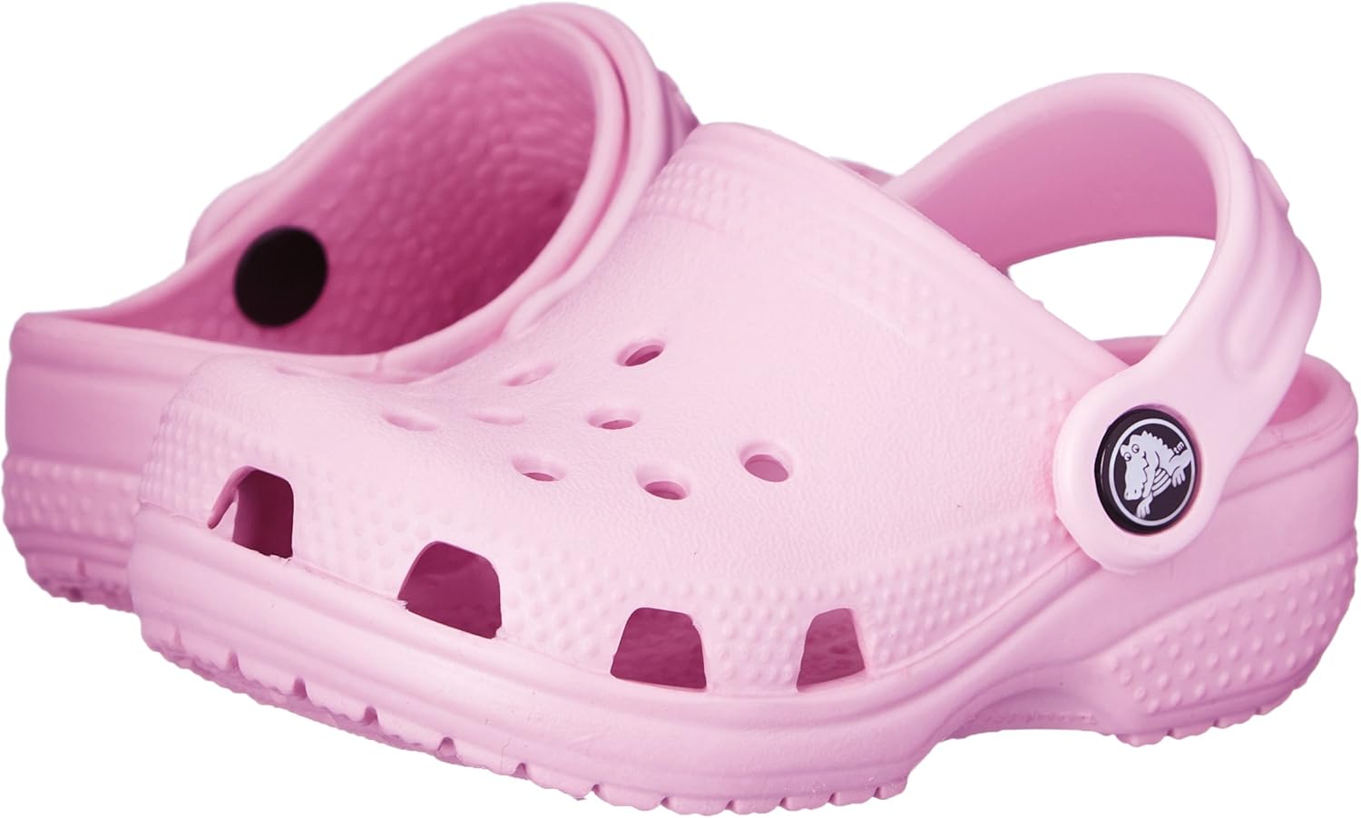  | Crocs Unisex-Child Kids' Classic Clog Crib Shoe, Ballerina Pink, 2-3 M US Infant | Clogs & Mules