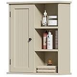 Treocho Bathroom Wall Cabinet, Medicine Cabinet