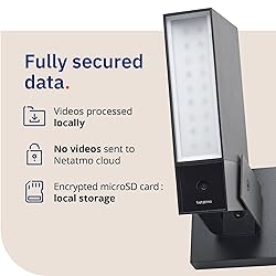 Netatmo Smart Outdoor Security Camera with 105-dB