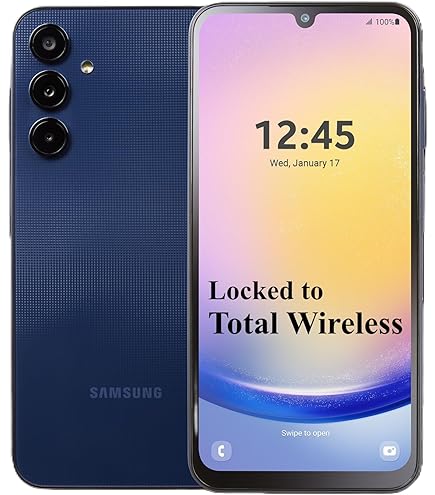 Amazon.com: total wireless Samsung A25 5G Locked Prepaid