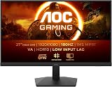 AOC 27G15N 27-Inch Full HD Monitor 180 Hz Fast VA 1 ms HDR10 Adaptive Sync view 2