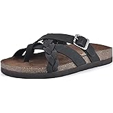 WHITE MOUNTAIN Women's Harrington Braided Signature Comfort-Molded Footbed Sandal