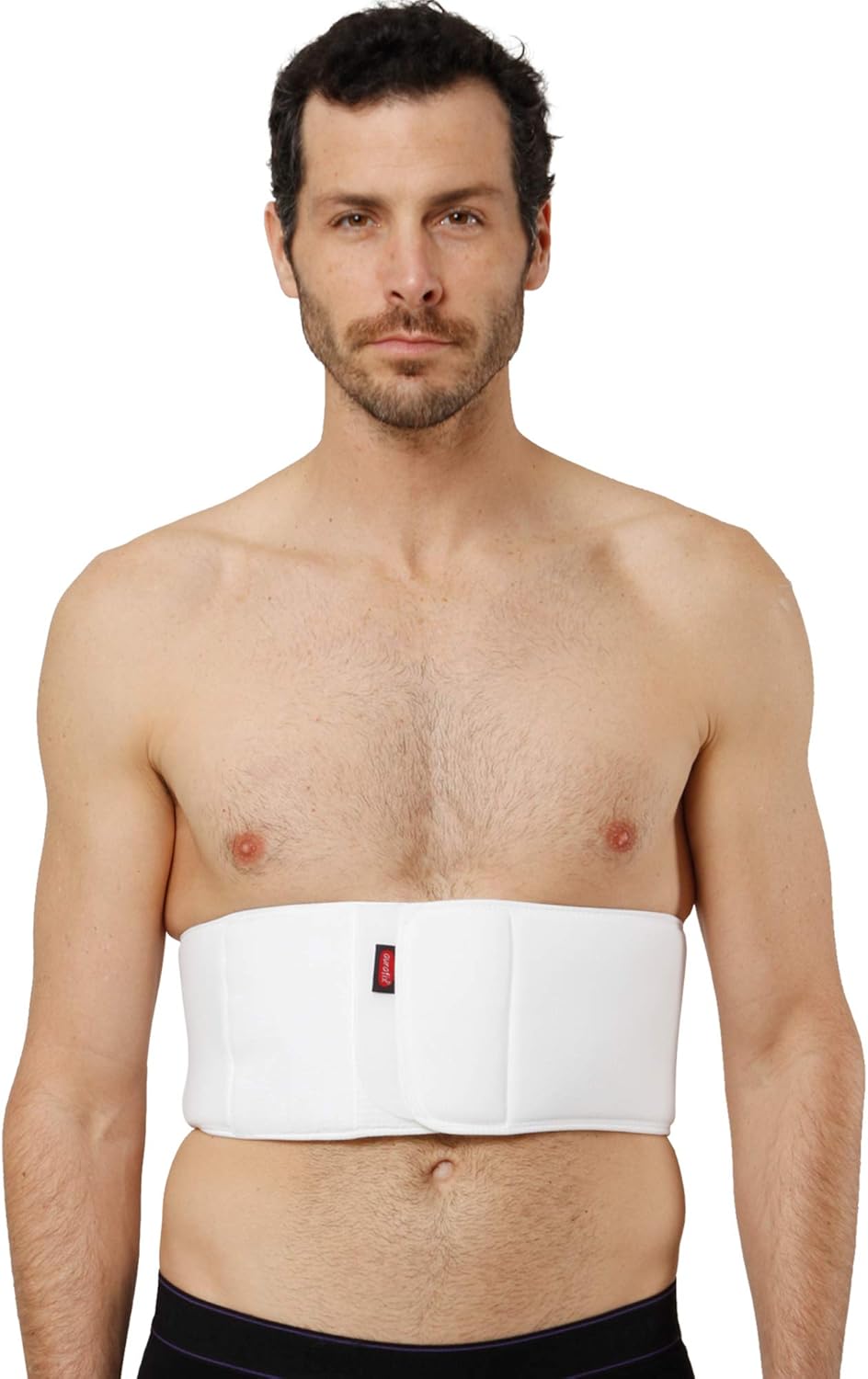 Broken Rib Brace for Men and Women - Elastic Chest Wrap Compression Support Belt - for Cracked, Fractured, Dislocated Ribs Post-Surgery Aid (XL)