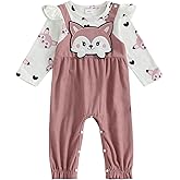 Newborn Baby Girl Winter Clothes Ruffle Ribbed Knit Romper One Piece Long Sleeve Jumpsuit Cute Coming Home Outfit