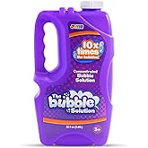 JOYIN 32 oz Bubble Solution Refills (Close to 1L/ 2.5 Gallon), Concentrated Solution for Bubble Machine, Wands, Blower, Easter (Purple)
