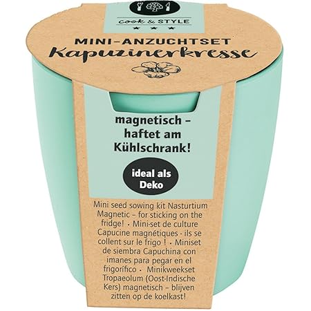 Moses 80622 cook & STYLE Magnetisches Mini-Anzuchtset
