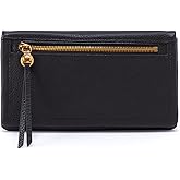 HOBO Lumen Continental Bifold Leather Wallet for Women, Snap Closure