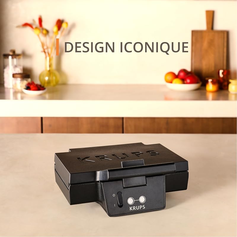 - Appareil à croque monsieur FDK461 Plaques céramique - Noir