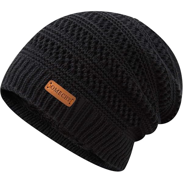 meioro Slouchy Beanie Hat for Men Women Warm Winter Hats 