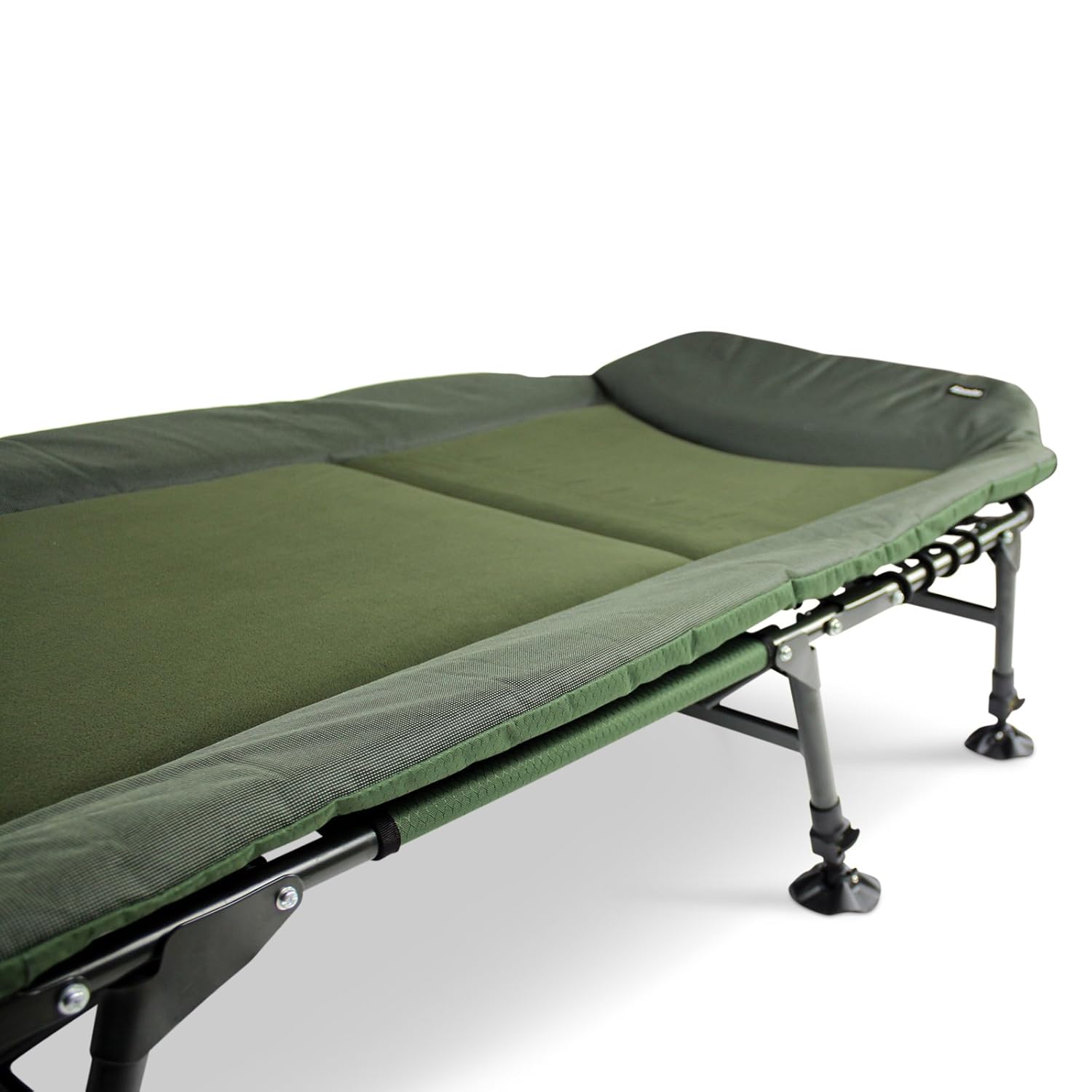 Abode 8 Leg FLATBOY® Carp Fishing Camping KING SIZE RipStop Level Bed