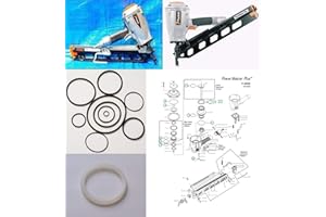 HAKATOP O-Ring Rebuild Kit for Paslode Framing Nailer F350-S with 402011 Cylinder Seal