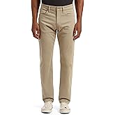 Mavi Men's Zach Mid Rise Straight Leg Jeans, Deep Brushed Williamsburg