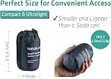 TREKOLOGY Ultralight Inflatable Camping Pillow Ergonomic Neck Lumbar Support view 5
