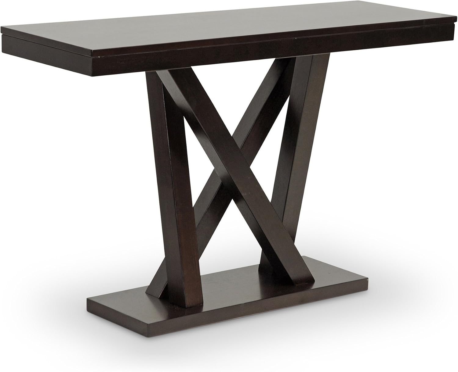 Best Chocolate Brown Pub Table Set With Stools