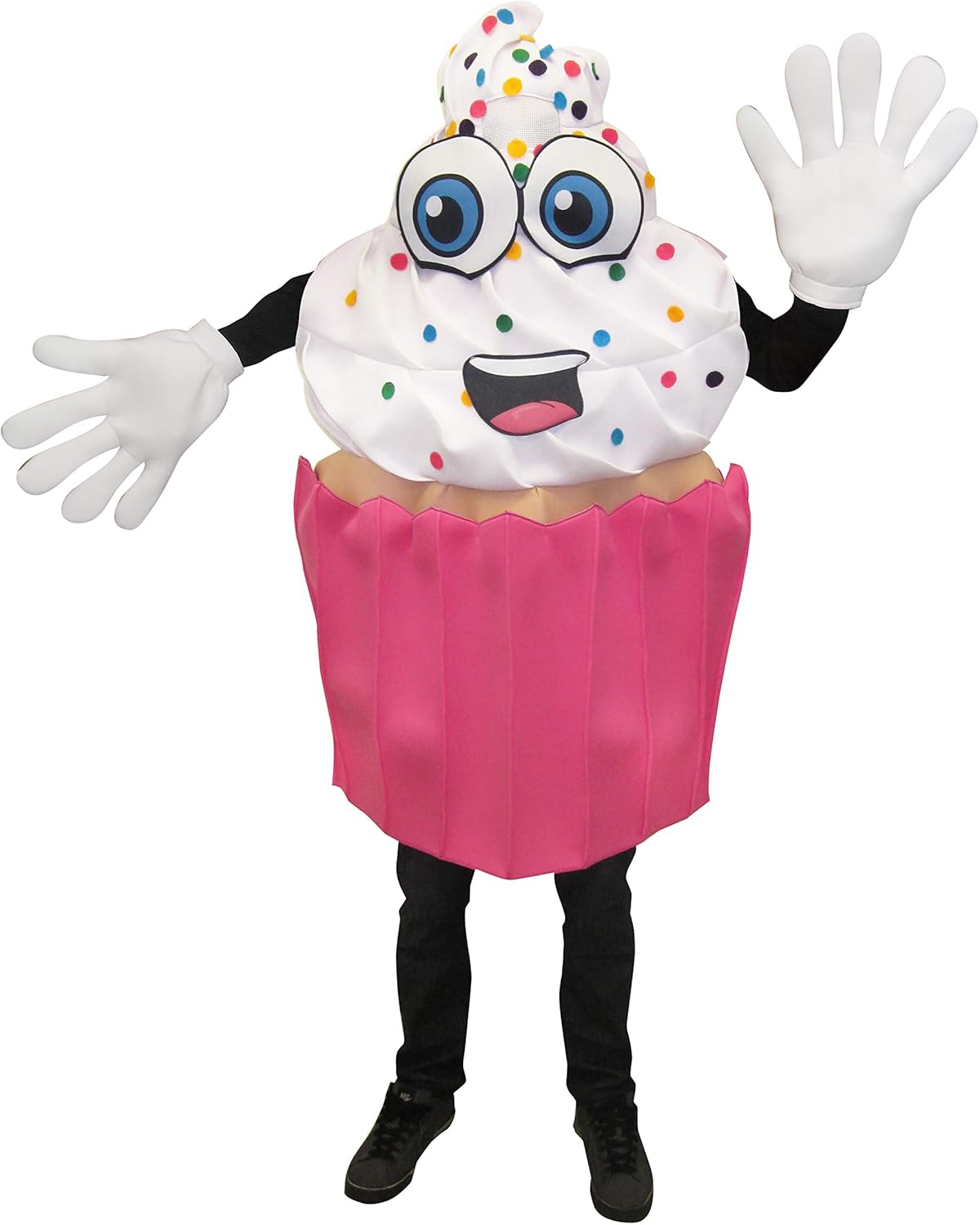 Waver Costumes Adult Cupcake Mascot Costume Clothing
