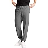 Champion mens Pants, Lightweight Lounge, Jersey Knit Casual Pants for Men (Reg. Or Big & Tall)