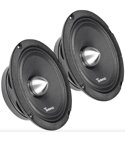Amazon.com: RI Audio 6.5'' Midrange Speakers 400W Peak Power 200W
